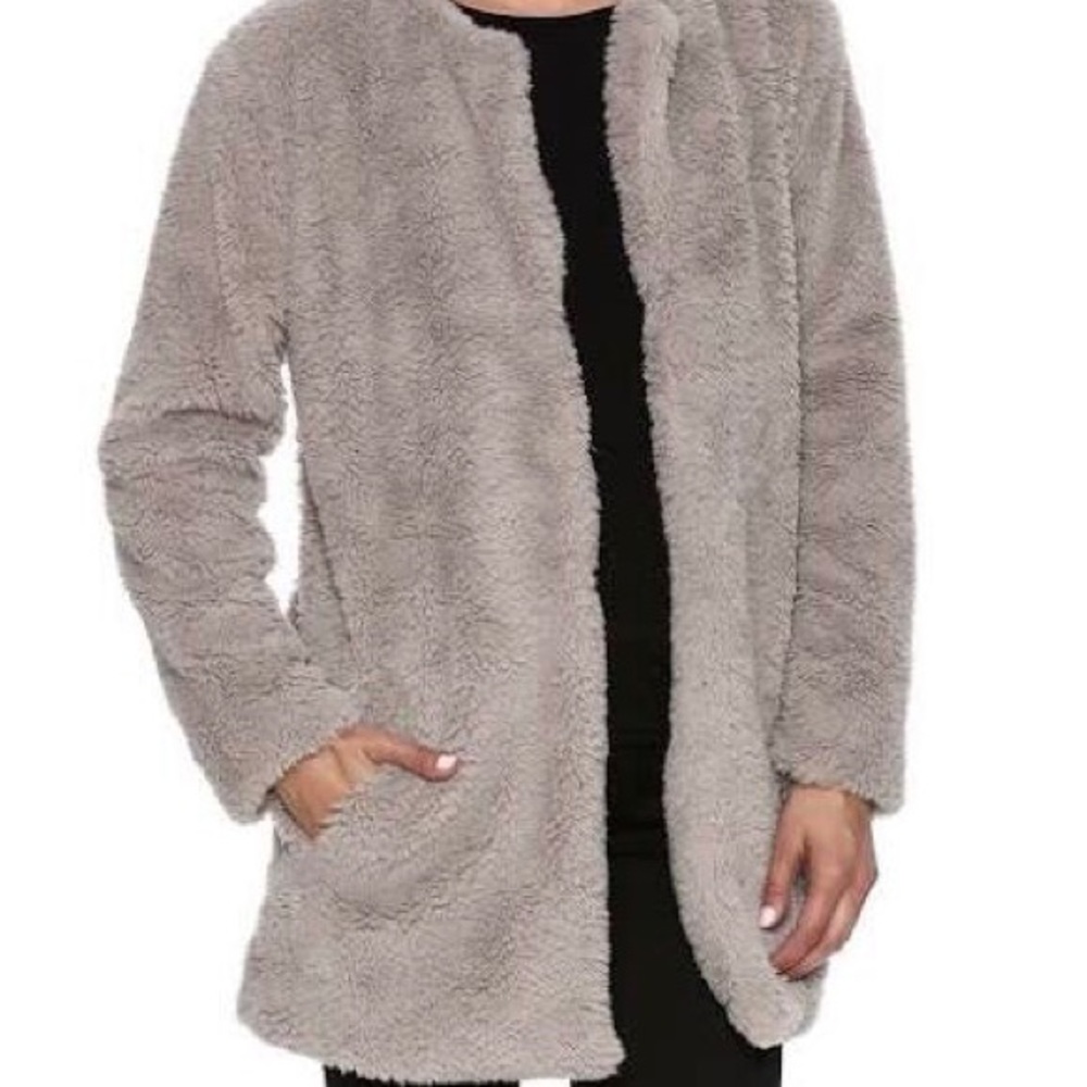 BB Dakota Merril Faux Sherpa Fur Teddy Coat